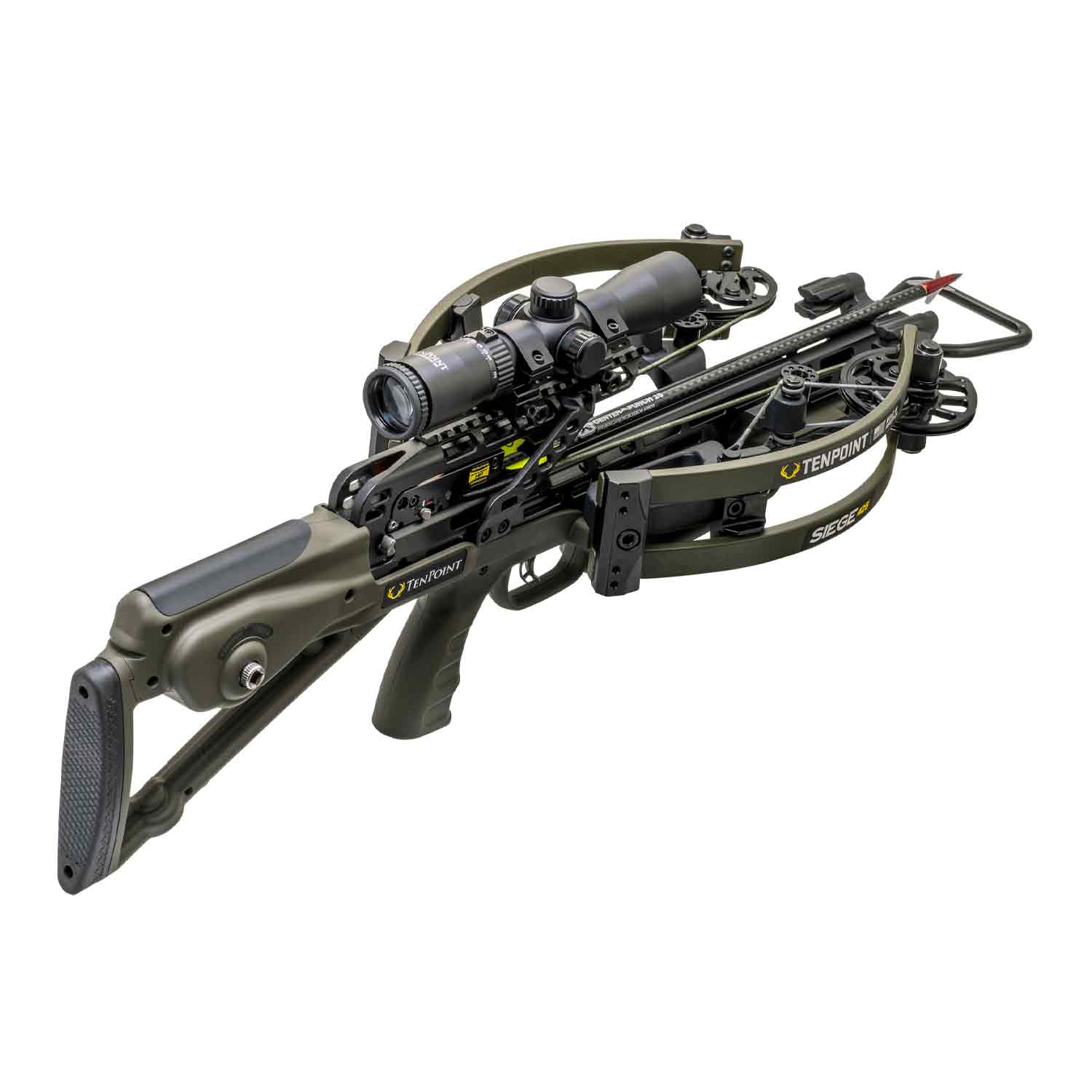Tenpoint Siege 425 Moss Green Crossbow Package