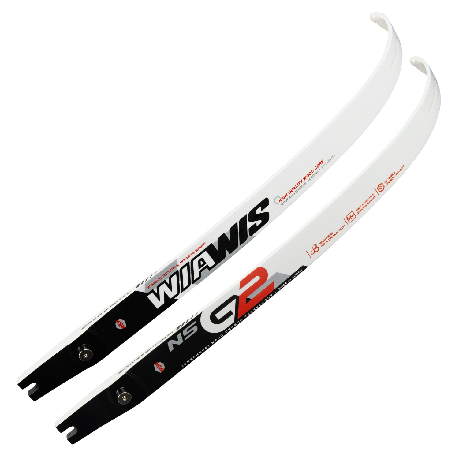WIAWIS NS-G2 Carbon/Wood ILF Recurve Limbs
