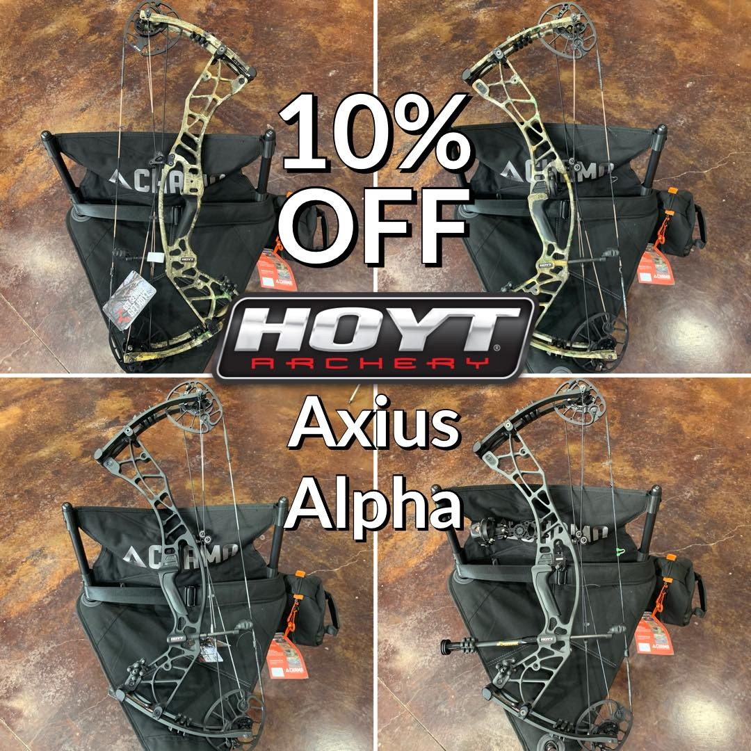 Hoyt Alpha Axius Compound Hunting Bow